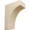 Ekena Millwork 3 1/2"W x 6"D x 8"H Clarksville Bracket, Rubberwood BKTW04X06X08CVRW - alternate 1